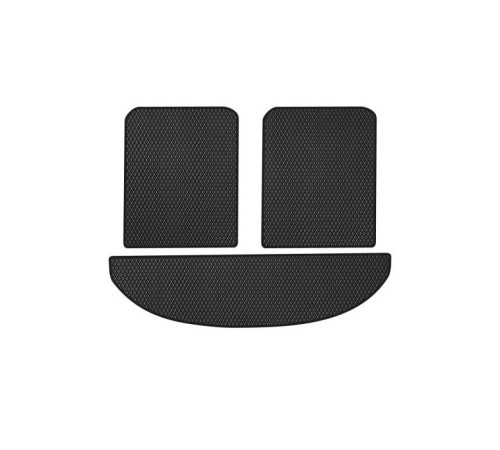 Килимок в багажник EVAtech Hyundai Santa FE (DM) 5 clips 2012-2017 3 по (HY11914BE3RBB)