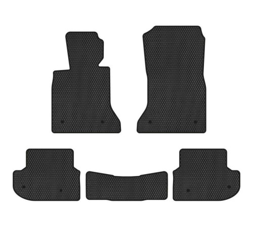 Килимок в салон EVAtech BMW 5 Series (F11) Mechanical seats 2010-2013 6 п (BM31056CB5BW8RBB)