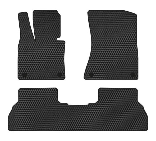 Килимок в салон EVAtech BMW X5 (E70) 2006-2013 2 покоління SUV EU (BM325Z3BW4RBB)