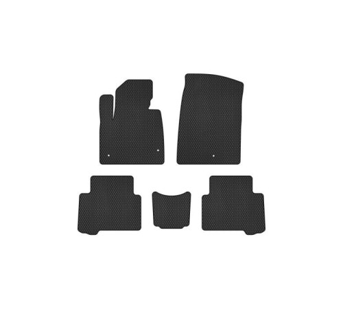 Коврик в салон EVAtech Hyundai Santa FE (DM) 2012-2017 3 поколений (HY3305C5LA3RBB)