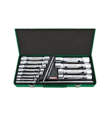 Набор инструментов Toptul трубчатых торцевых ключей 6-32мм 15ед. (GAAD1510)