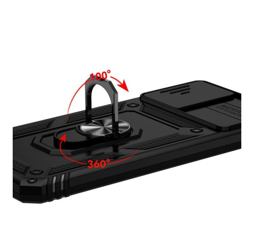 Чохол до мобільного телефона BeCover Military Vivo Y33s / Y21 Black (708834)