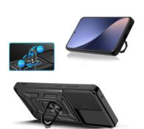 Чохол до мобільного телефона BeCover Military Xiaomi 12T / 12T Pro Black (708832)