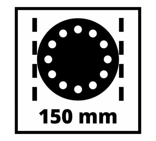Шлифовальная машина Einhell пневматическая TC-PE 150 (4133330)