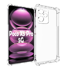 Чохол до мобільного телефона BeCover Anti-Shock Poco X5 Pro 5G Clear (708896)