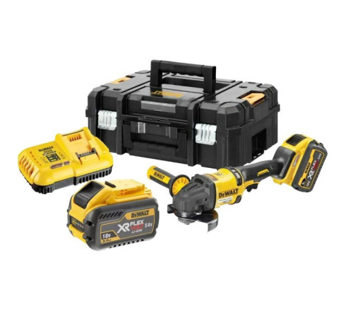 Шлифовальная машина DeWALT XR FLEXVOLT, 54 В, 2x3Ah, 9000 об/мин (DCG418X2)