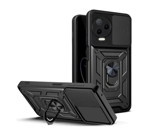 Чохол до мобільного телефона BeCover Military Infinix Note 12 Pro 4G / 12 2023 (X676C) Black (709091)