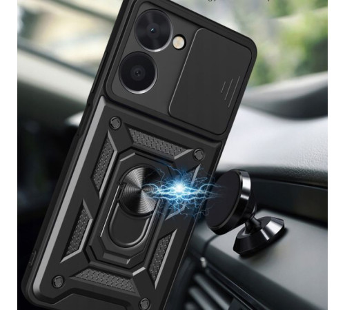 Чохол до мобільного телефона BeCover Military Realme 10 Black (709169)