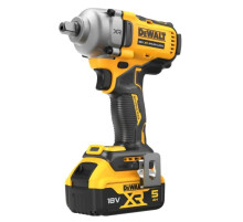 Гайковерт DeWALT ударний 18 В XR Li-lon, 2x5Ah, безщітковий, 812 Нм, TSTAK (DCF892P2T)