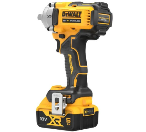 Гайковерт DeWALT ударний 18 В XR Li-lon, 2x5Ah, безщітковий, 812 Нм, TSTAK (DCF892P2T)