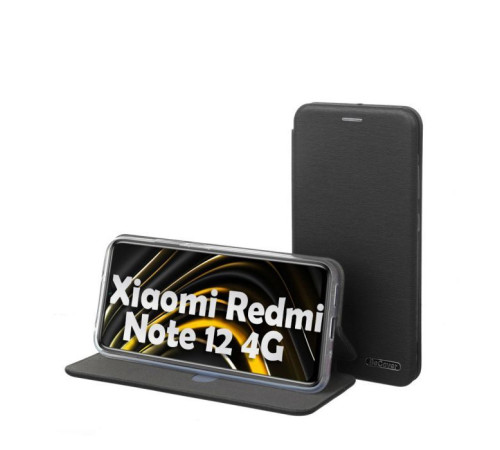 Чохол до мобільного телефона BeCover Exclusive Xiaomi Redmi Note 12 4G Black (709056)