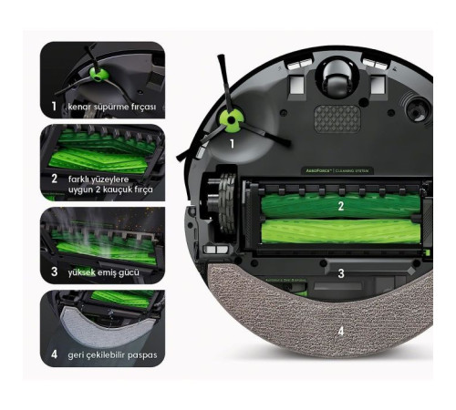 Пылесос iRobot Roomba Combo J7+ (c755840)