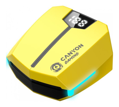 Навушники Canyon GTWS-2 Gaming Yellow (CND-GTWS2Y)