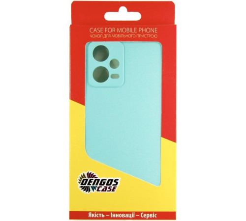 Чохол до мобільного телефона Dengos Soft Xiaomi Redmi Note 12 5G (ice blue) (DG-TPU-SOFT-30)