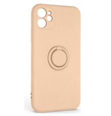 Чохол до мобільного телефона Armorstandart Icon Ring Apple iPhone 11 Pink Sand (ARM68644)