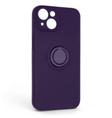 Чохол до мобільного телефона Armorstandart Icon Ring Apple iPhone 14 Dark Purple (ARM68690)