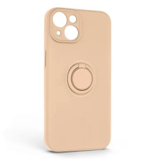 Чохол до мобільного телефона Armorstandart Icon Ring Apple iPhone 14 Pink Sand (ARM68688)