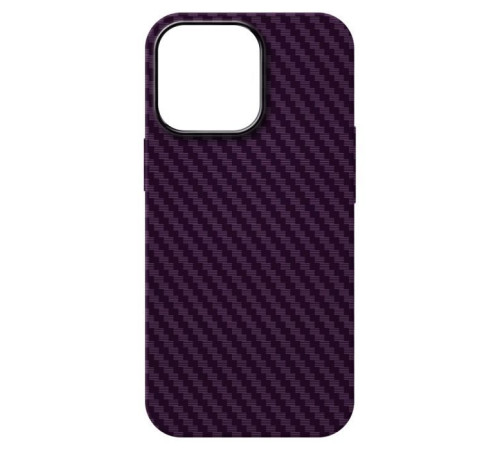 Чохол до мобільного телефона Armorstandart LikeCarbon MagCase Apple iPhone 14 Pro Max Purple (ARM69205)
