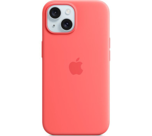 Чохол до мобільного телефона Apple iPhone 15 Silicone Case with MagSafe Guava (MT0V3ZM/A)
