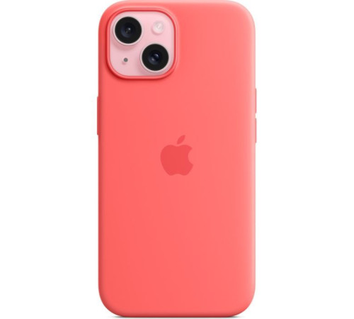 Чохол до мобільного телефона Apple iPhone 15 Silicone Case with MagSafe Guava (MT0V3ZM/A)