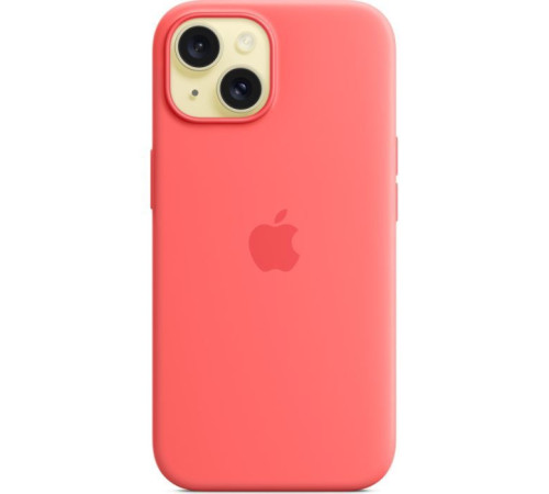 Чохол до мобільного телефона Apple iPhone 15 Silicone Case with MagSafe Guava (MT0V3ZM/A)