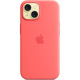 Чохол до мобільного телефона Apple iPhone 15 Silicone Case with MagSafe Guava (MT0V3ZM/A)