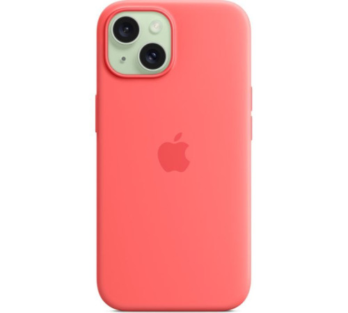 Чохол до мобільного телефона Apple iPhone 15 Silicone Case with MagSafe Guava (MT0V3ZM/A)