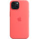Чохол до мобільного телефона Apple iPhone 15 Silicone Case with MagSafe Guava (MT0V3ZM/A)