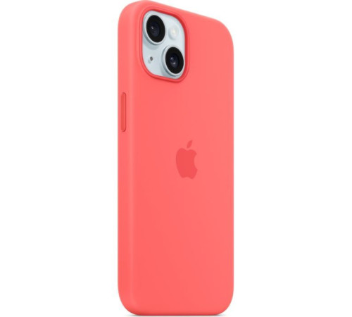 Чохол до мобільного телефона Apple iPhone 15 Silicone Case with MagSafe Guava (MT0V3ZM/A)