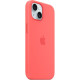 Чохол до мобільного телефона Apple iPhone 15 Silicone Case with MagSafe Guava (MT0V3ZM/A)