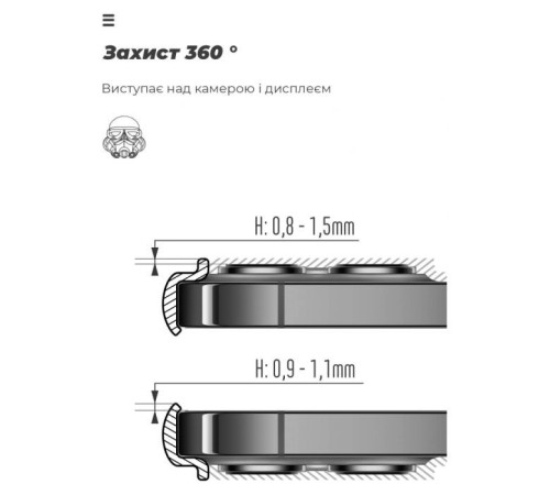 Чохол до мобільного телефона Armorstandart ICON Case Google Pixel 7a Black (ARM70910)