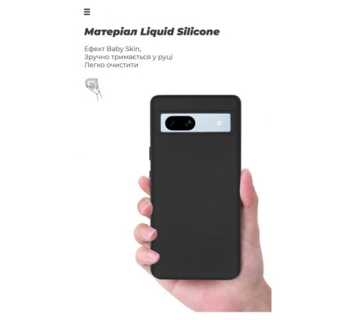 Чохол до мобільного телефона Armorstandart ICON Case Google Pixel 7a Black (ARM70910)