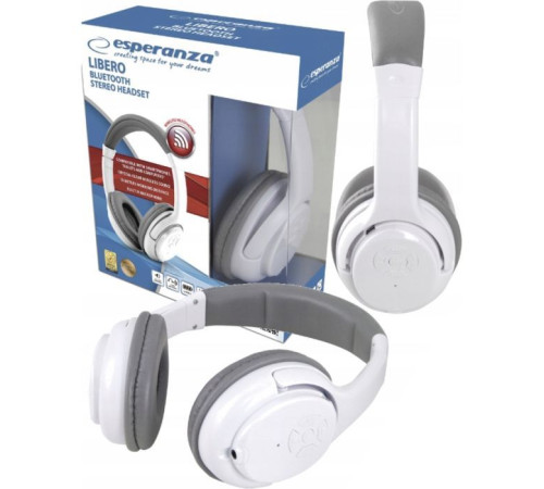 Навушники Esperanza Libero White (EH163W)