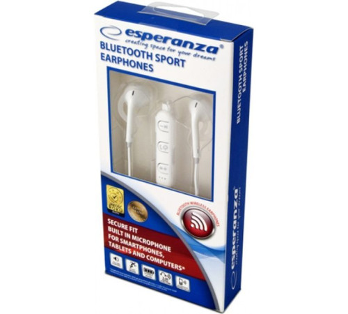 Наушники Esperanza Sport White (EH187W)