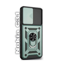 Чохол до мобільного телефона BeCover Military Nokia C31 Dark Green (709988)