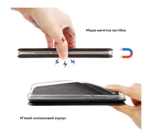 Чохол до мобільного телефона BeCover Exclusive ZTE Blade V40 Design Black (710287)