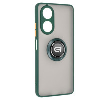 Чехол для мобильного телефона Armorstandart Frosted Matte Ring OPPO A58 4G Dark Green (ARM72704)