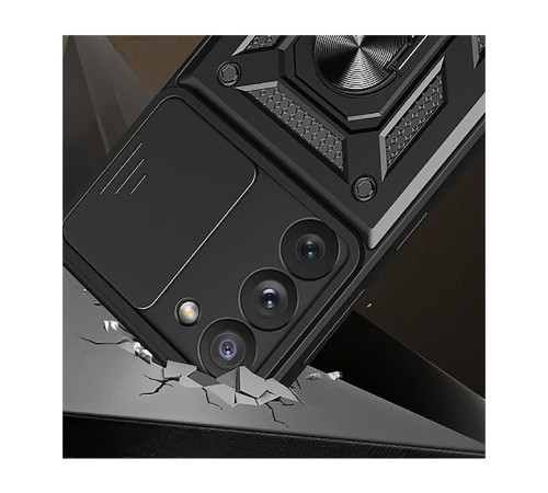 Чохол до мобільного телефона BeCover Military Samsung Galaxy S23 FE SM-S711 Black (710659)