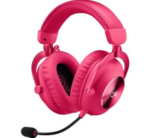 Навушники Logitech G Pro X 2 Lightspeed Wireless Magenta (981-001275)