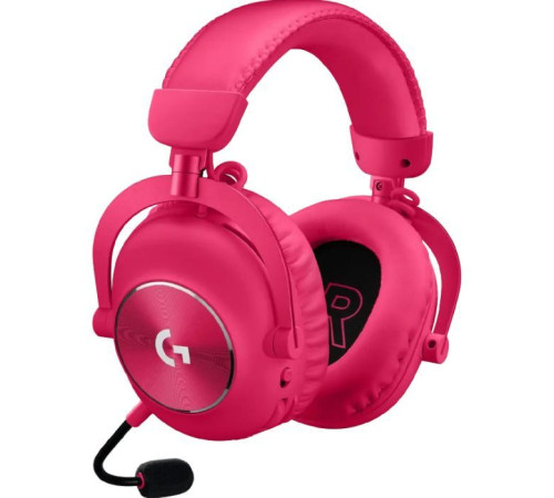 Навушники Logitech G Pro X 2 Lightspeed Wireless Magenta (981-001275)