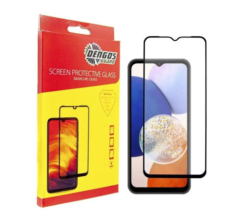 Чохол до мобільного телефона Dengos Kit for Samsung Galaxy A14 5G case + glass (Mint) (DG-KM-14)