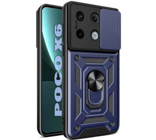 Чохол до мобільного телефона BeCover Military Poco X6 Blue (711007)
