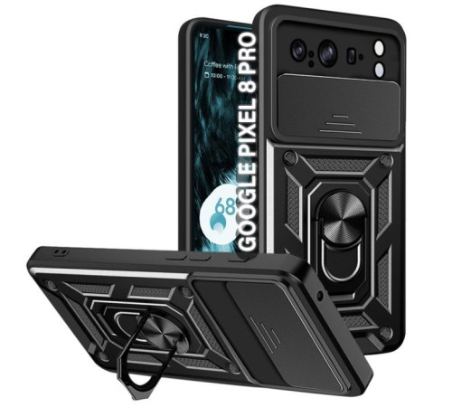 Чохол до мобільного телефона BeCover Military Google Pixel 8 Pro Black (710665)