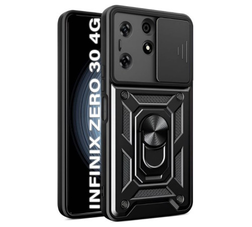 Чохол до мобільного телефона BeCover Military Infinix Zero 30 4G (X6731B) Black (710674)