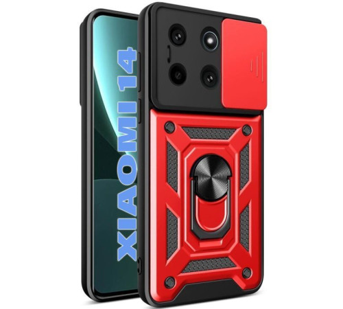 Чохол до мобільного телефона BeCover Military Xiaomi 14 5G Red (710800)