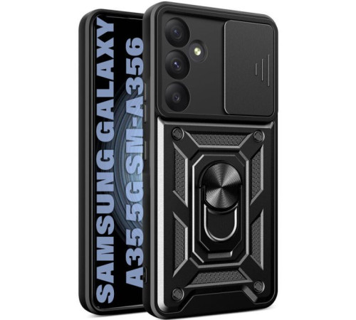 Чохол до мобільного телефона BeCover Military Samsung Galaxy A35 5G SM-A356 Black (711014)
