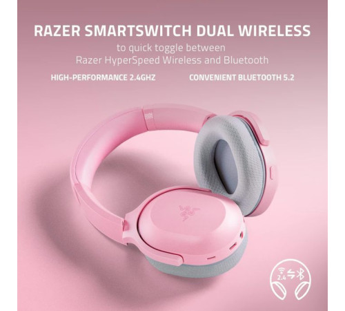 Наушники Razer Barracuda Quartz Pink (RZ04-03790300-R3M1)