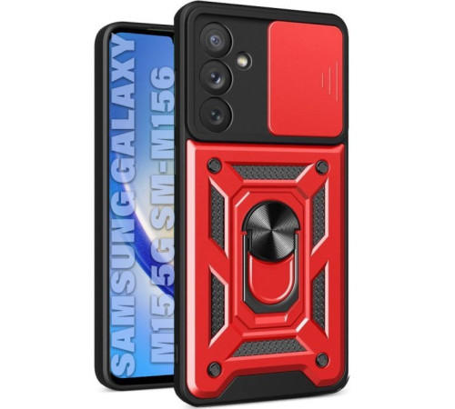 Чохол до мобільного телефона BeCover Military Samsung Galaxy M15 5G SM-M156 Red (711055)