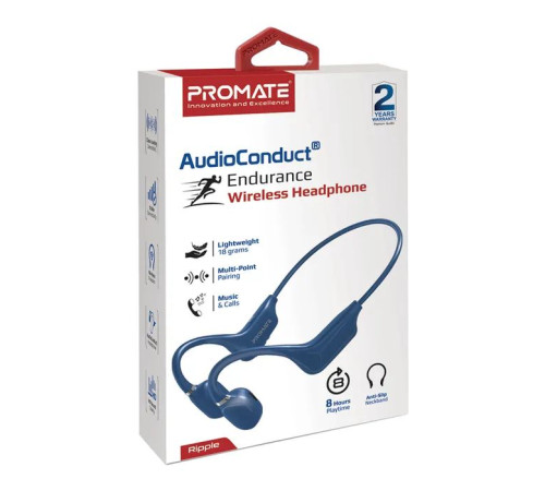 Навушники Promate Ripple Blue (ripple.blue)