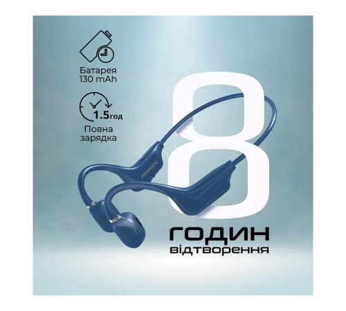 Навушники Promate Ripple Blue (ripple.blue)